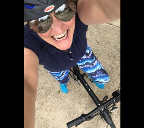 Customer photo review of Murtisol Electric Bicycles Aluminium Adult Ebike 36V 250W Foldable Handle