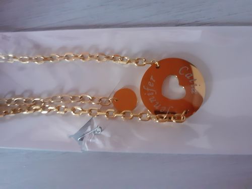 Customer photo review of Bracelets / Colliers Chaine Coeur