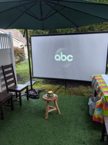 Customer photo review of Hero Plug™ - Leisure PRO Projector