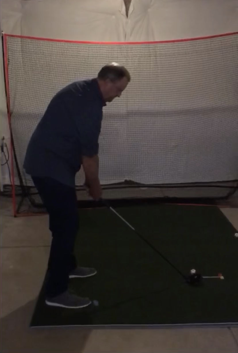 Customer photo review of The Net Return Pro Golf Turf