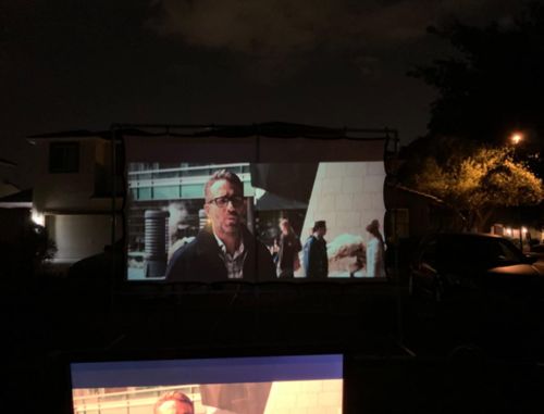 Customer photo review of Hero Plug™ - Leisure PRO Projector