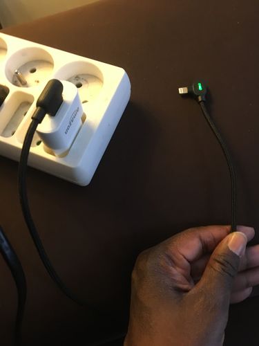 Customer photo review of The Titan Smart Cable™