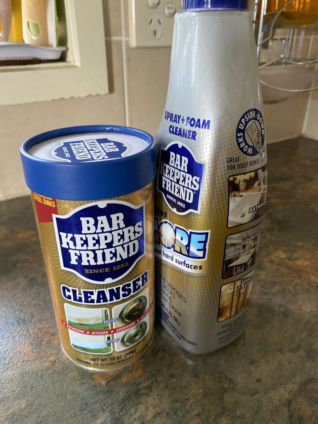 Customer photo review of Bar Keepers Friend Re-Usable Lid