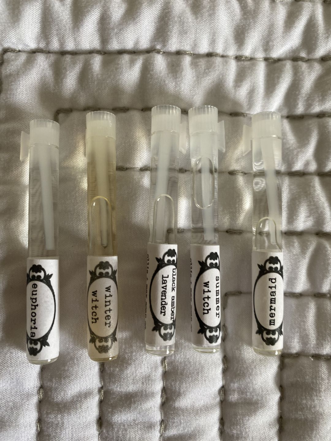 Customer photo review of Perfume Oil - Sample Set