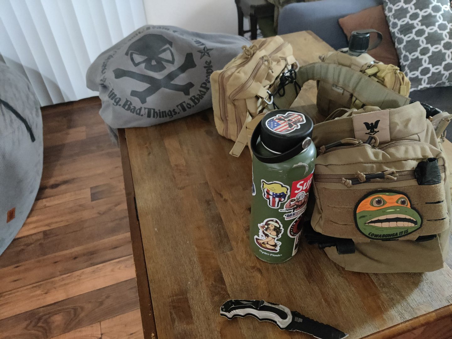 Customer photo review of Cowabunga Morale Patch