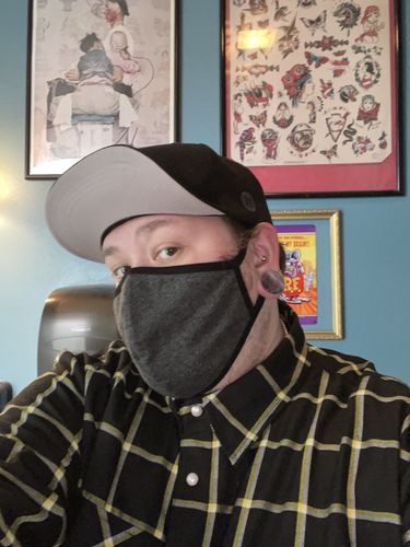 Customer photo review of Blank Snapback