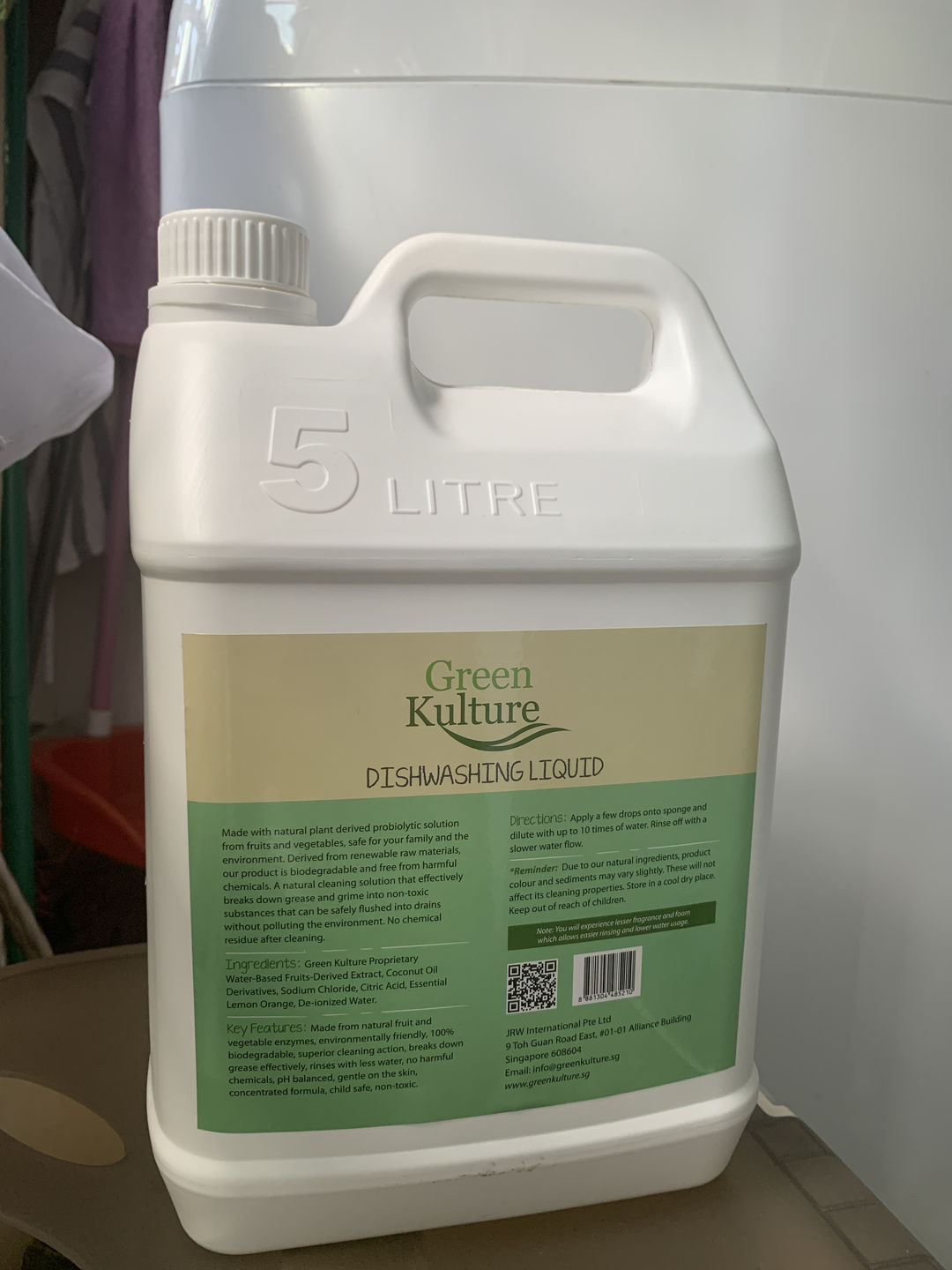 Customer photo review of Dishwashing Liquid - 5L
