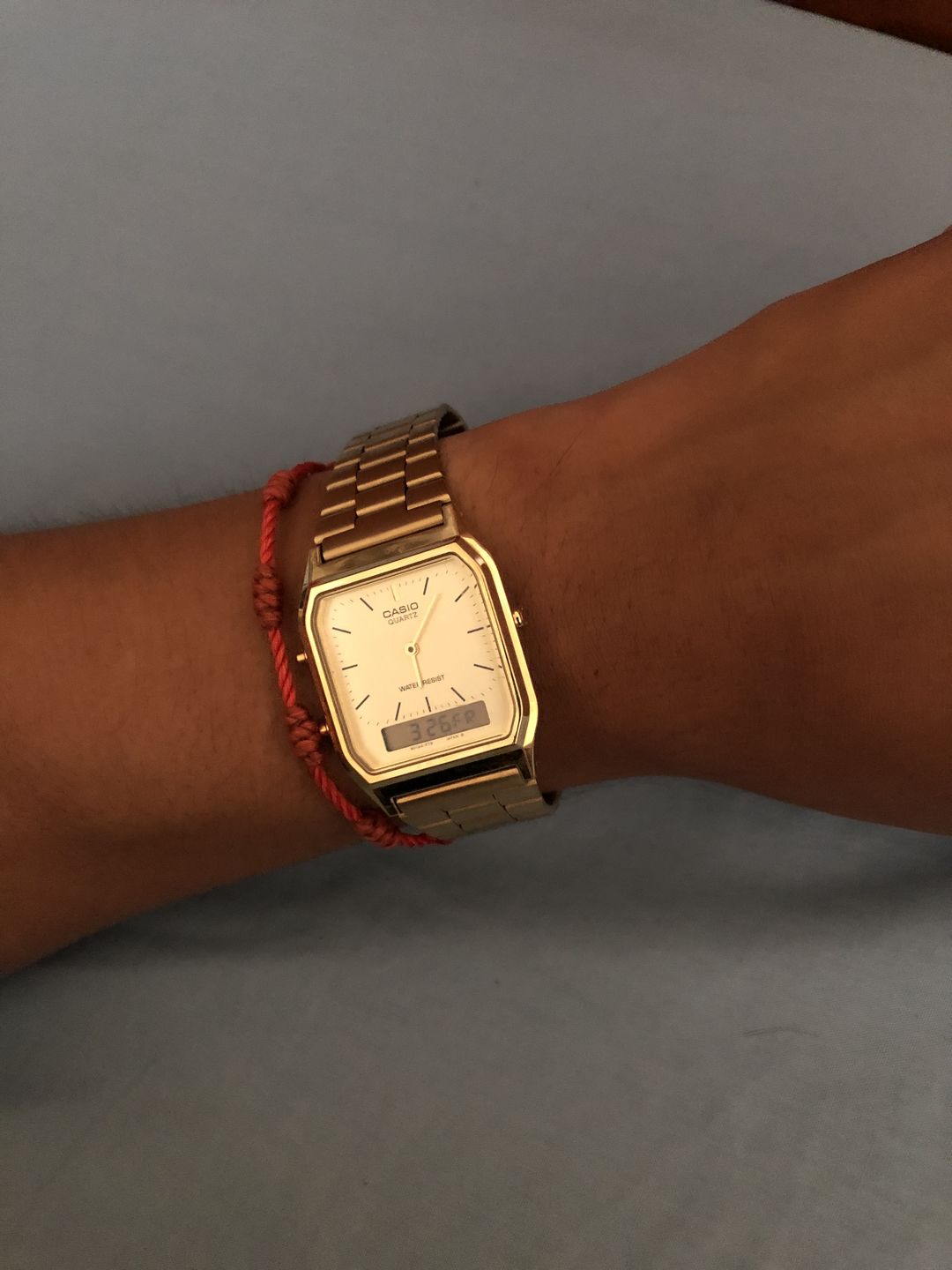 Customer photo review of Reloj Casio Vintage AQ-230GA-9DMQ Dorado