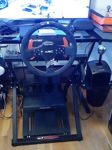 Customer photo review of APEX Steering Wheel Stand