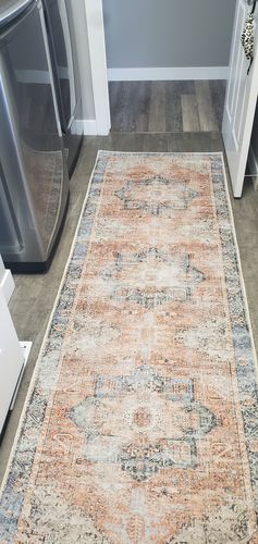 Customer photo review of Distressed Vintage Cezanne Terracotta Sky Runner