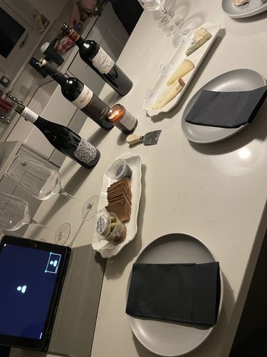 Customer photo review of Virtual Wine Tasting - Red Wine