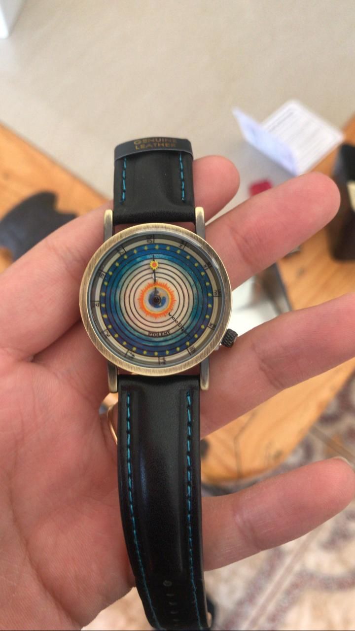 Customer photo review of Reloj Análogo Philosophers Guild Sistema de Ptolomeo 33mm