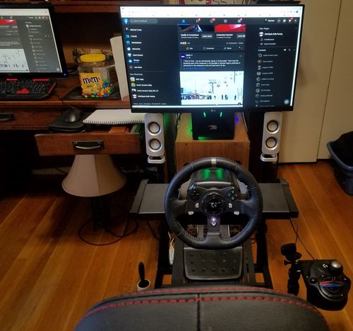 Customer photo review of ART Simulator Single Monitor Mount