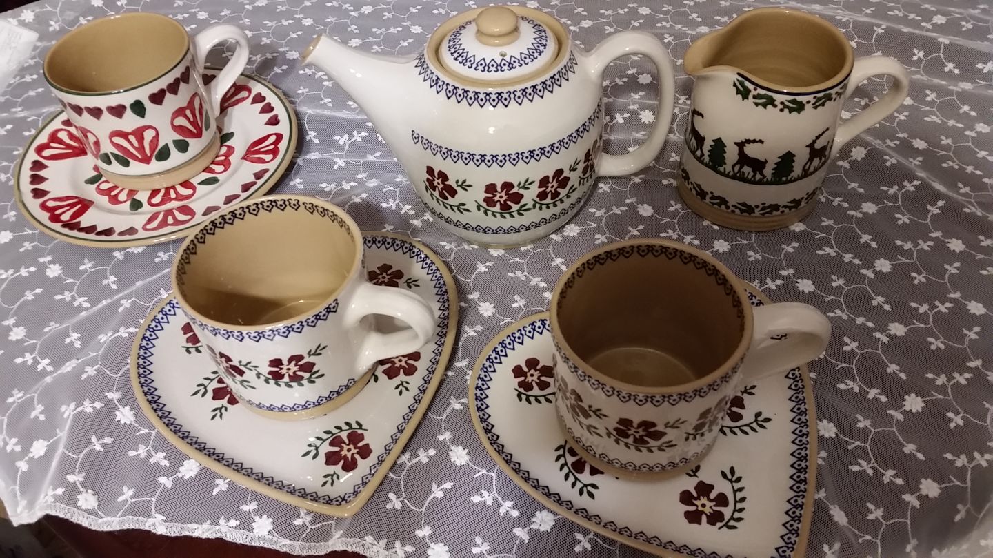 Customer photo review of Teapot Old Rose