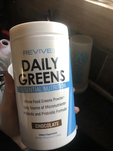 Customer photo review of Daily Greens Powder