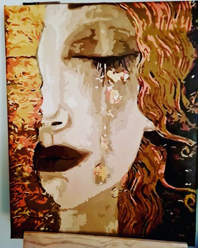 Customer photo review of Gustav Klimt 'The Golden Tears'