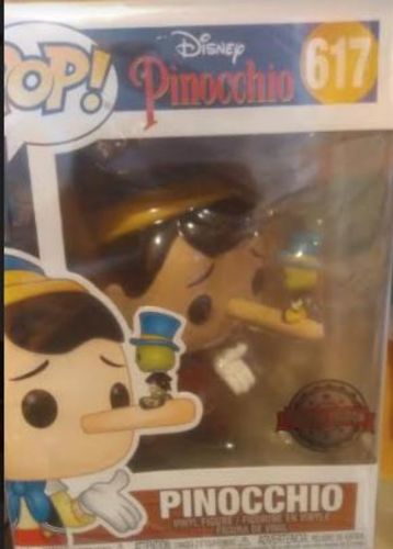 Customer photo review of 617 FUNKO POP Disney : Pinocho (special edition)