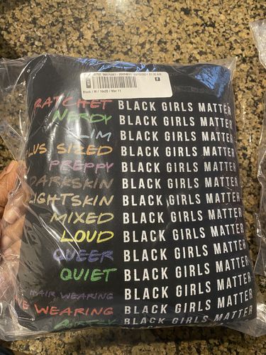 Customer photo review of Black Girls Matter - Hoodie