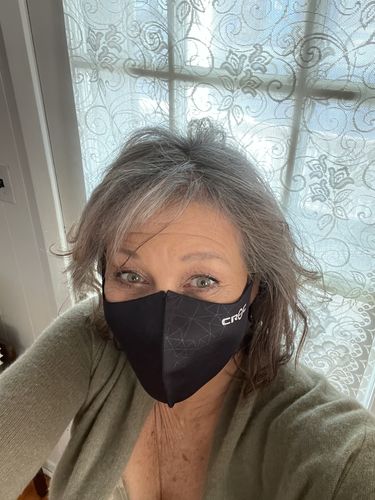 Customer photo review of Croc Antibacterial Mask