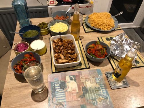 Customer photo review of Boojum Chicken Fajita Meal Kit For 4 People