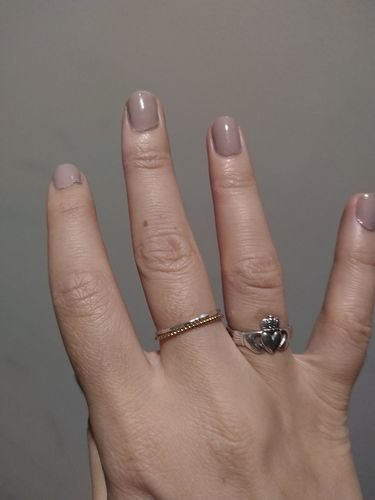 Customer photo review of Yellow, Silver Twisted & Hammered Set