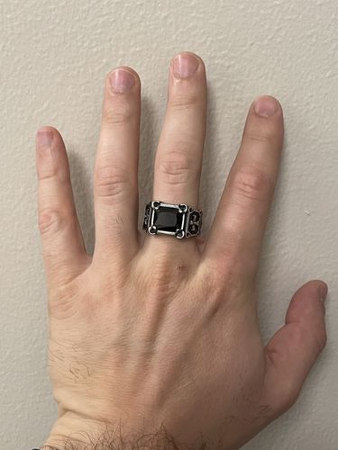 Customer photo review of CROSS GEM RING