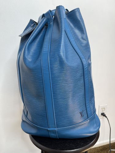 Customer photo review of Vintage Monogram Randonnee Toledo Blue Epi GM Bag