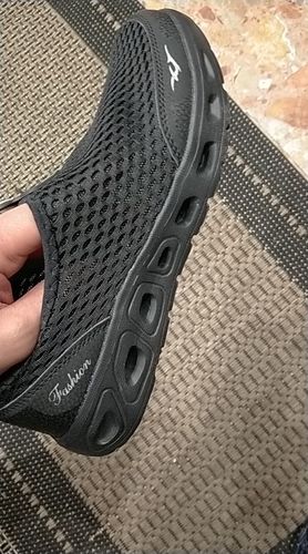 Customer photo review of Light Breathable Mesh Aqua Shoes