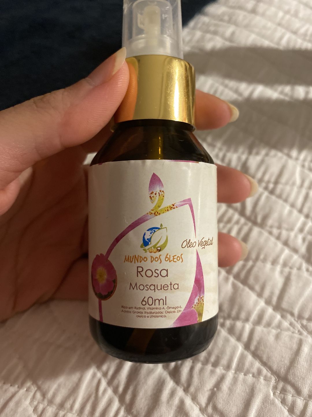 Customer photo review of Óleo de Rosa Mosqueta