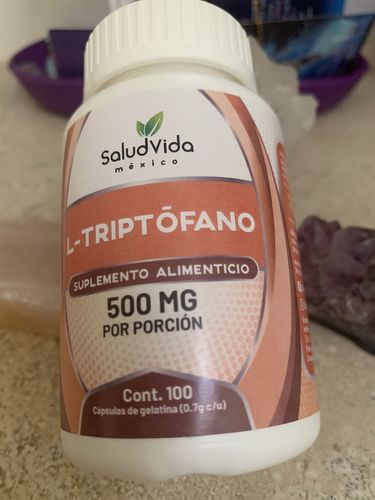 Customer photo review of L-Triptofano 500mg