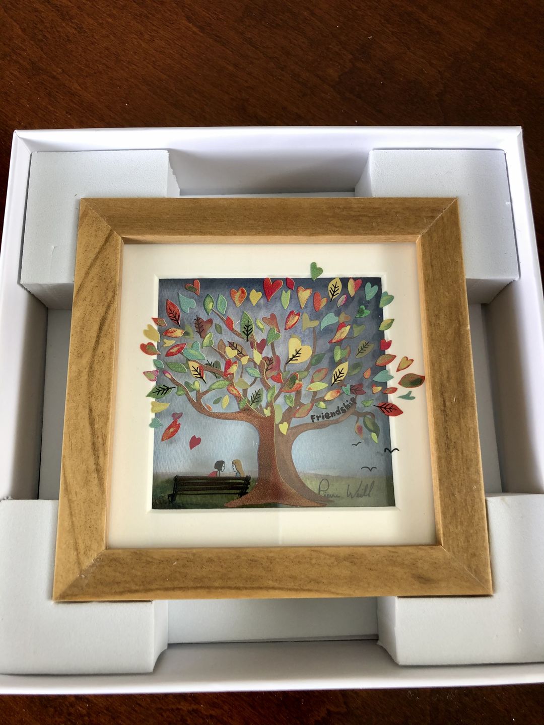 Customer photo review of Tree of Orange Hearts