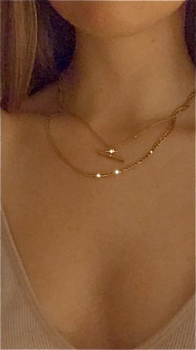 Customer photo review of Figaro chain 3mm