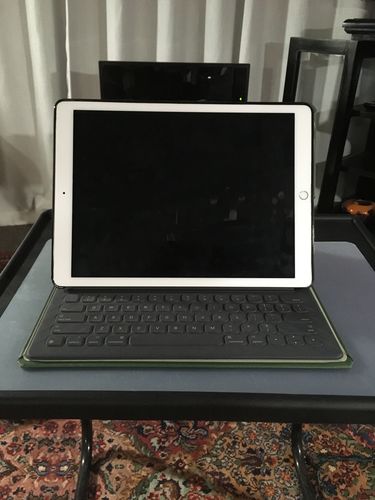 Customer photo review of Traditional Two Tone iPad Keyboard Case