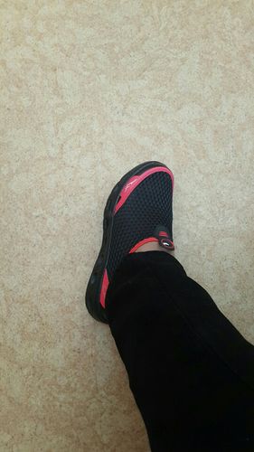 Customer photo review of Light Breathable Mesh Aqua Shoes