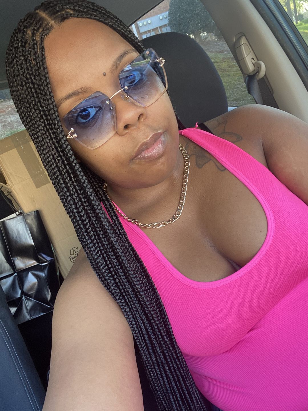 Customer photo review of SHADE KNOTLESS FULL LACE (READY TO SHIP)
