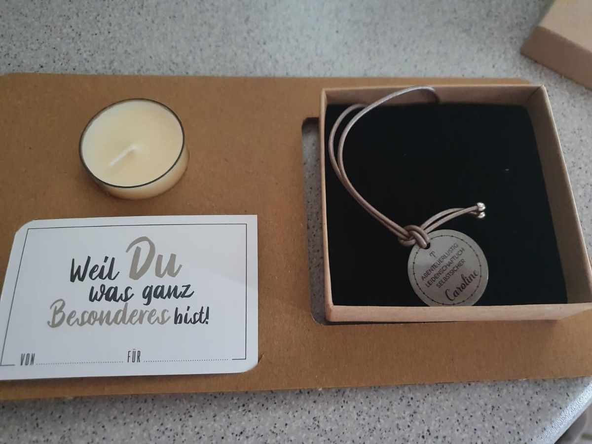 Customer photo review of personalisierbare Halskette "Sternzeichen"