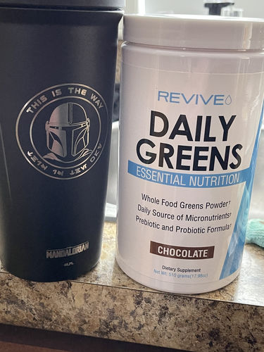 Customer photo review of Daily Greens Powder