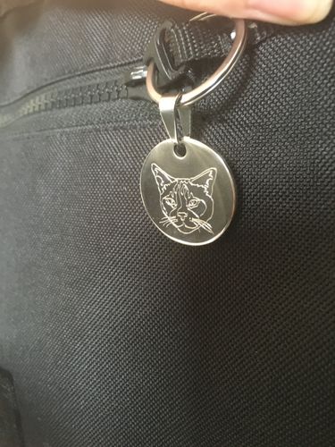 Customer photo review of Match-Me Tag