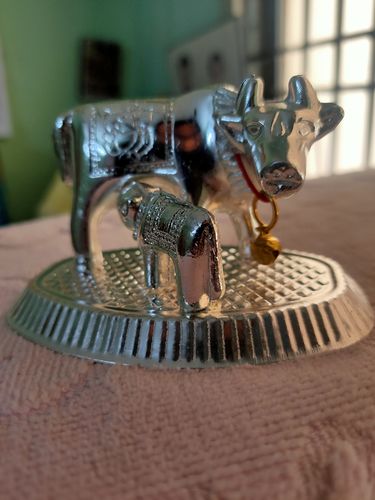 Customer photo review of Cow & Calf Silver Big
