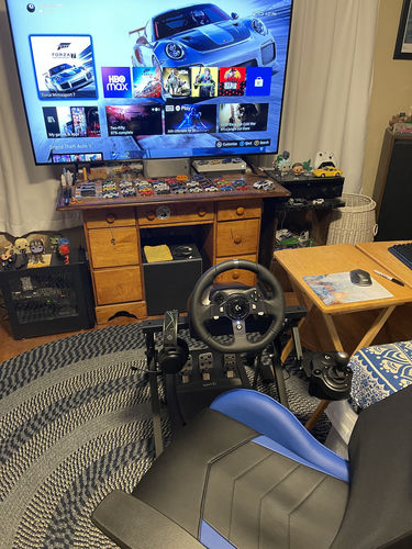 Customer photo review of APEX Steering Wheel Stand