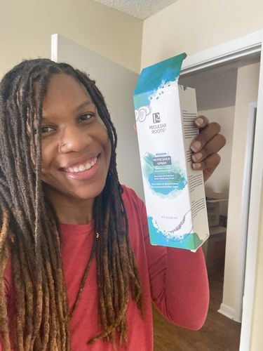Customer photo review of Refresher Spray w/ Rose Water | 8 oz