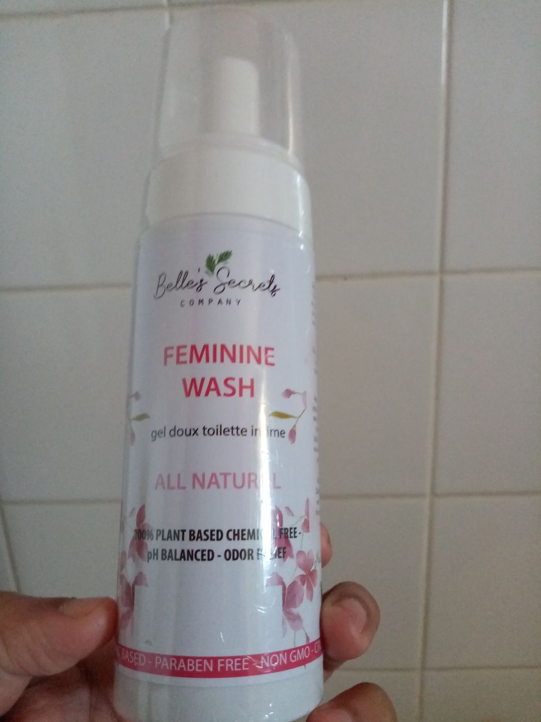 Customer photo review of Natural Yoni Wash