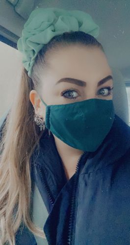 Customer photo review of [2nd 50% off] Dip Dyed Ponytail Hair Extensions Light Brown Highlighted with Golden BlondeP#8/22