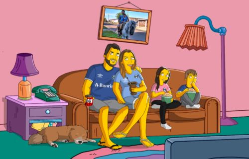 Customer photo review of RETRATO EM ARQUIVO DIGITAL FAMILIA AMARELA