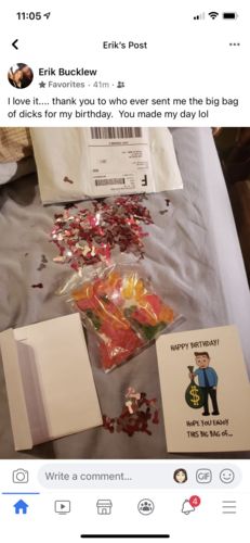 Customer photo review of Bag of Dicks - Sent Anonymously