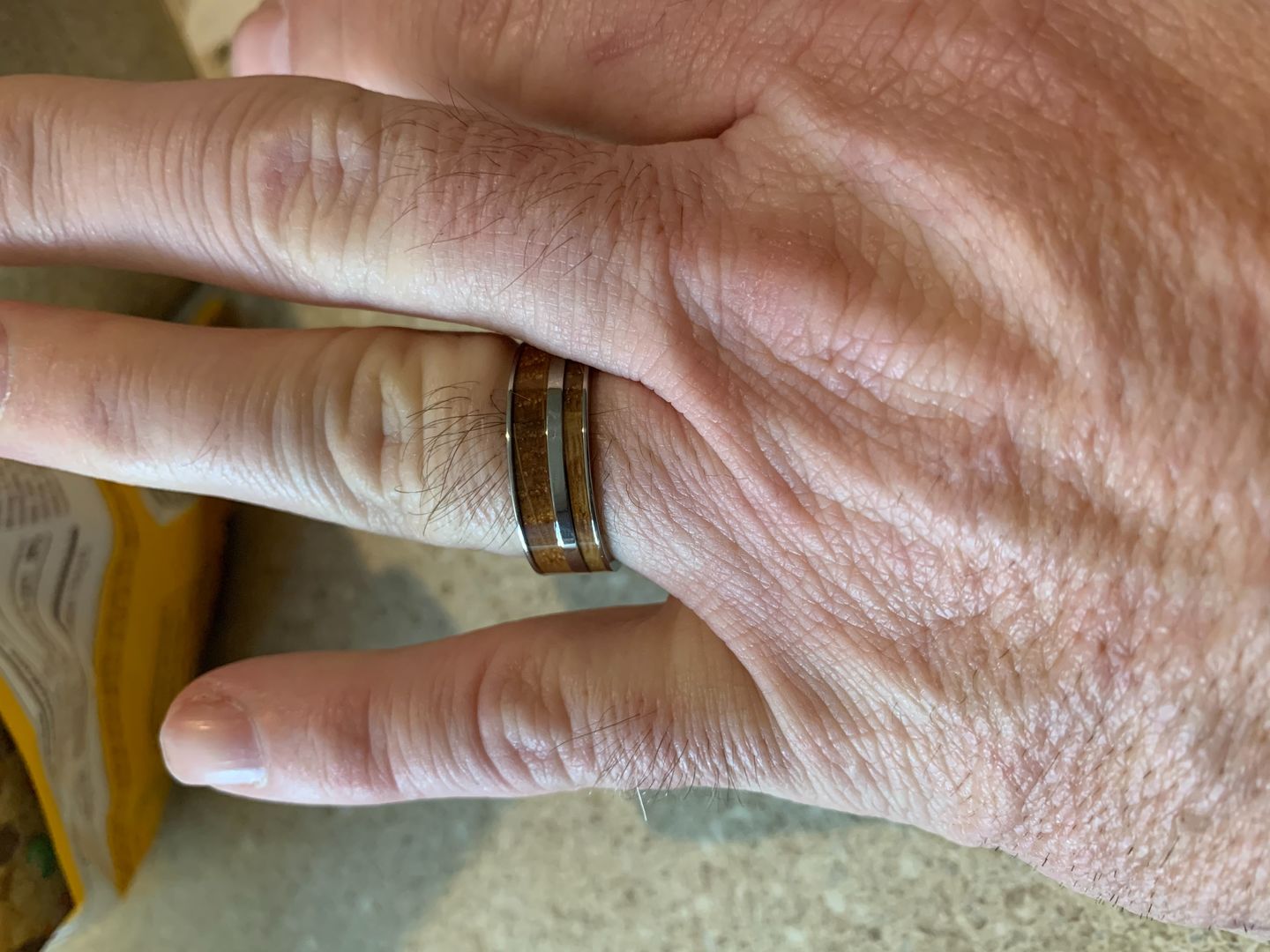 Customer photo review of Whiskey Barrel in Titanium