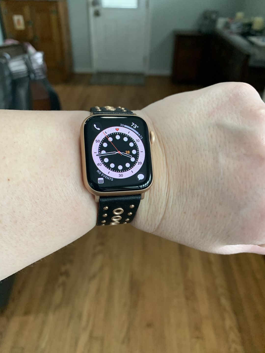Customer photo review of Grommet Stud Band for the Apple Watch