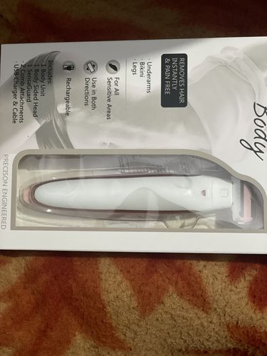 Customer photo review of Dry Body Shaver