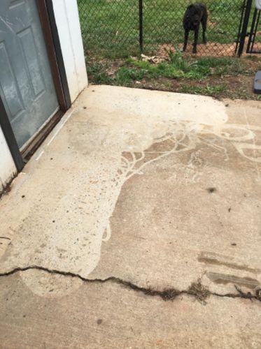 Customer photo review of Professional Pressure Washer Surface Cleaner