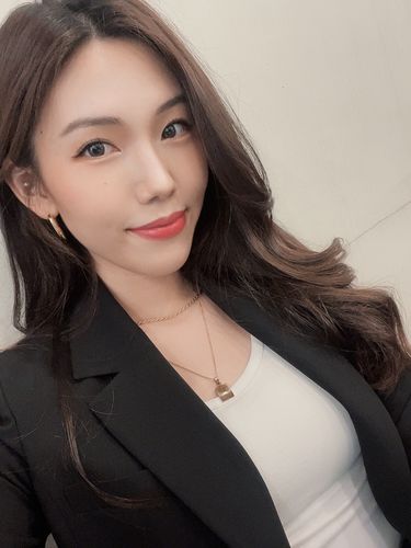 Customer photo review of Ruby Chain Necklace